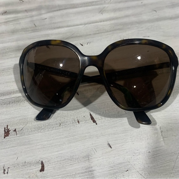 PRADA Tortoise Shell Acetate Frame Gradient Tint Sunglasses - SPR10V - Picture 7 of 9